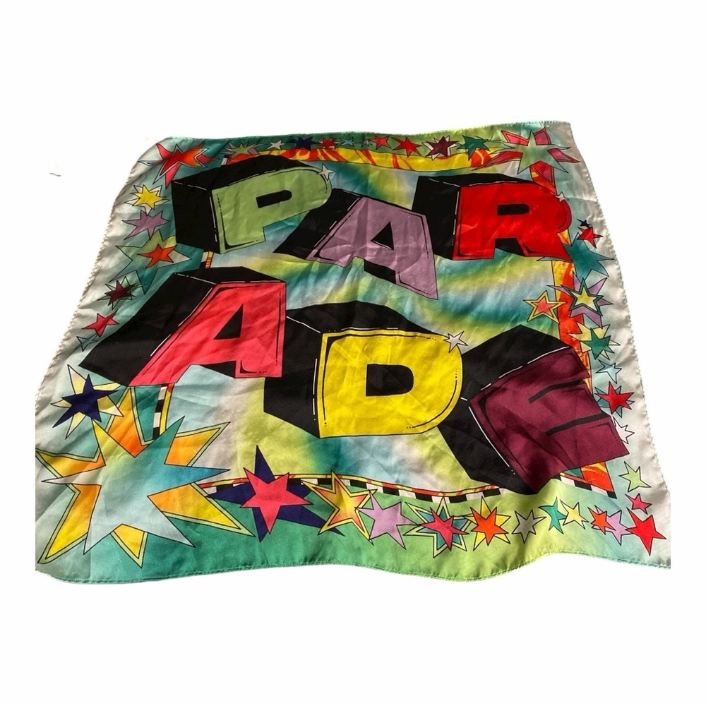 Colorful Parade Graphic Scarf